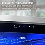 TCL LED Display Wine Cooler, 2.4 Cu. Ft., Stainless Steel (TRW24F6AS)~#|#~60A4A049-860F-41AD-9199C0665AEB52C8_sc7