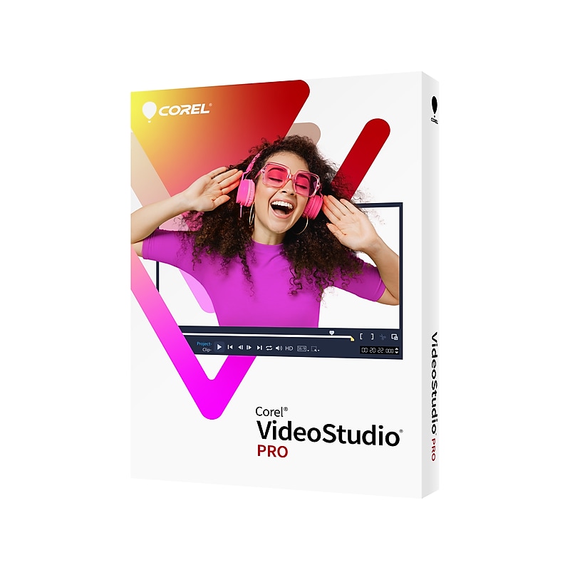 Corel VideoStudio Pro for 1 User, Windows, Download (VSAGPMLMBAMC) image 1