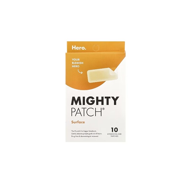 Hero Cosmetics Mighty Patch Surface Blemish & Acne Treatment 10/Box (00046-CD) image 1