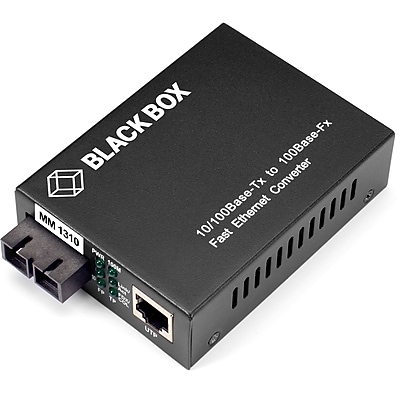 Black Box Fast Ethernet Multimode Media Converter, 100 Mbps (LHC211A) Simolary simolary.com