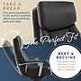 La-Z-Boy Alton Ergonomic Bonded Leather Swivel Executive Chair, Black (51544)~#|#~60AAA6B3-4877-48F1-A26208DE54E62889_sc7