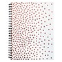 uCreate Rose Gold Dots 12" x 9" Wire Bound Sketch Book, 75 Sheets/Book, 2/Bundle (PAC37087-2)~#|#~60AB504A-F956-484A-96111A4F4C9CEB3A_sc7