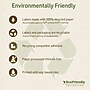 Avery EcoFriendly Laser/Inkjet Shipping Labels, Matte White, 8-1/2" X 11", 10 Labels/Pack (48809)~#|#~60AC1408-C750-40F1-A1435C23FEE3AE21_sc7