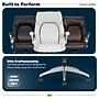 Serta Morrisen Ergonomic Faux Leather Executive Chair, Cool Off White (52958-OWHT)~#|#~60AD5020-A37E-4C8C-A18EF2A12576CA17_sc7