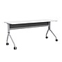 Safco Rumba Training Room Table, 24" x 72", Designer White (RBA7224FLSLDSWT)~#|#~60AD9FD6-954D-4BC7-9EB4BAB666EE1B55_sc7