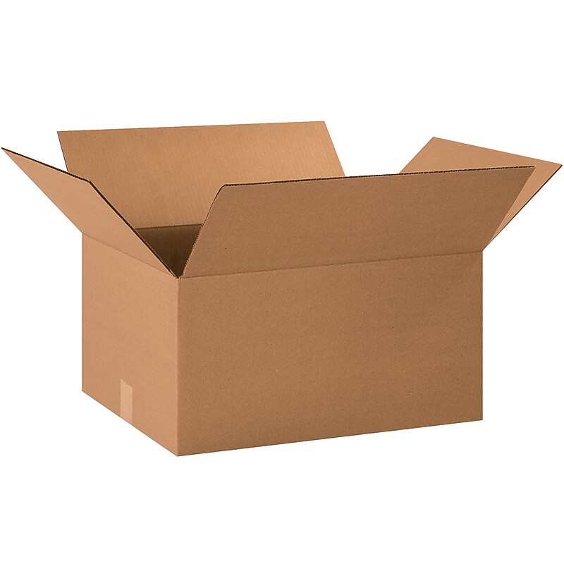 20" x 15" x 10" Shipping Boxes, 32 ECT, 20/Bundle (201510) image 1