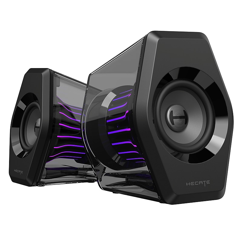 Hecate by Edifier 64-Watt Bluetooth Gaming Speaker System, 2 Count, Black (G2000 PRO) image 1