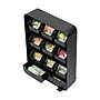 Mind Reader 11-Compartment Plastic Tea Bag Organizer, Black (TBORG-BLK)~#|#~60B11C40-E89B-4F06-B984995016717617_sc7