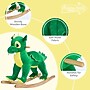 Happy Trails Dinosaur Rocker, Green/Yellow (80-BF014)~#|#~60B303AB-6904-47EA-BA5F7C1A2A0E277D_sc7