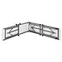 Regency Trestle Series Plastic 6' Commercial Grade Folding Bench, White (BENM7211WH)~#|#~60B303C8-B1FF-408C-BA7D8A6D1BA54190_sc7