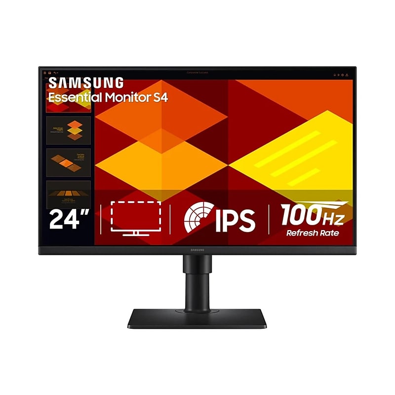 Samsung S40GD 24" 100Hz LCD Monitor, Black (S24D402GAN) image 1