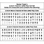 Barker Creek Chevron  4" Letters and Numbers, Multicolored, 510/Pack (4302)~#|#~60BB5965-4367-4C04-977CD2A9DA8BED76_sc7