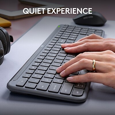 Logitech MK955 Signature Slim Keyboard and Mouse Combo - Thumbnail 2