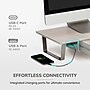Anji Mountain Mango Wood & Metal Monitor Stand, Up to 32" Monitor, White Wash (MS-WWS-06NKL-PD)~#|#~60C25494-5ED5-422D-94D861A7CE28C9D2_sc7