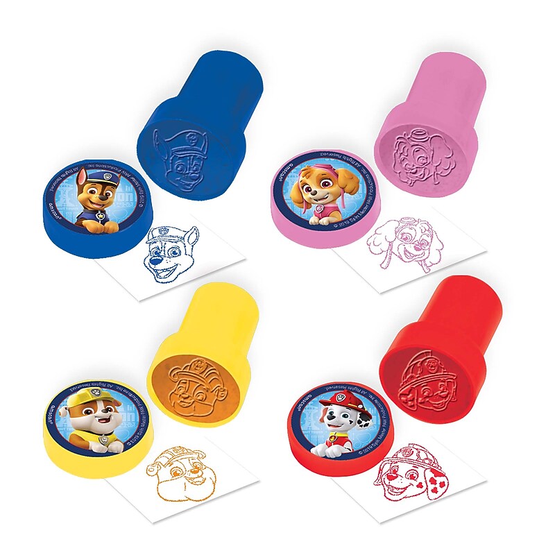 Party City PAW Patrol Adventures Stampers, 4/pack (AM3901457-NS) image 1