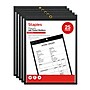 Staples Heavyweight Stitched Job Ticket Holder, 9" x 12", Clear, 25/Pack (ST63078)~#|#~60C87949-4FD5-4DA8-B79246FE07E7A36C_sc7