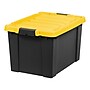 Iris Stor-It-All 78.5 Quart Storage Container with Lid, Plastic, Black, 2/Pack (540016)~#|#~60CBAC66-F324-44E0-9CCB940033A4284B_sc7