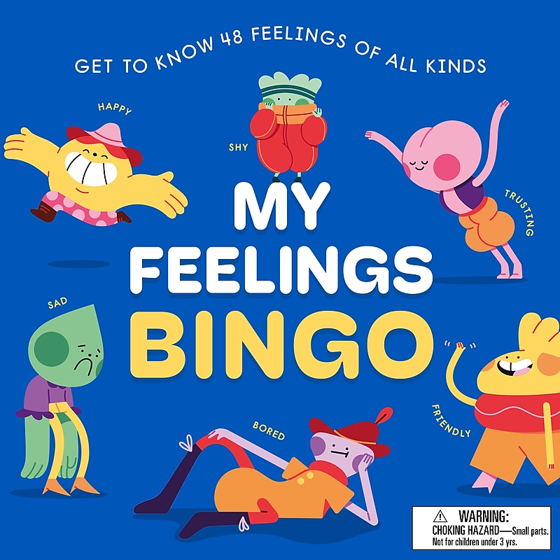 Laurence King My Feelings Bingo: Get To Know 48 Feelings of All Kinds (9781399602891) image 1