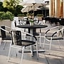 Flash Furniture TopGuard 36" Round Table Top, Wooden, Black Faux Marble (STRD918MMBKMAR)~#|#~60D85353-0A02-4168-ABCC45F6C70D1D5E_sc7