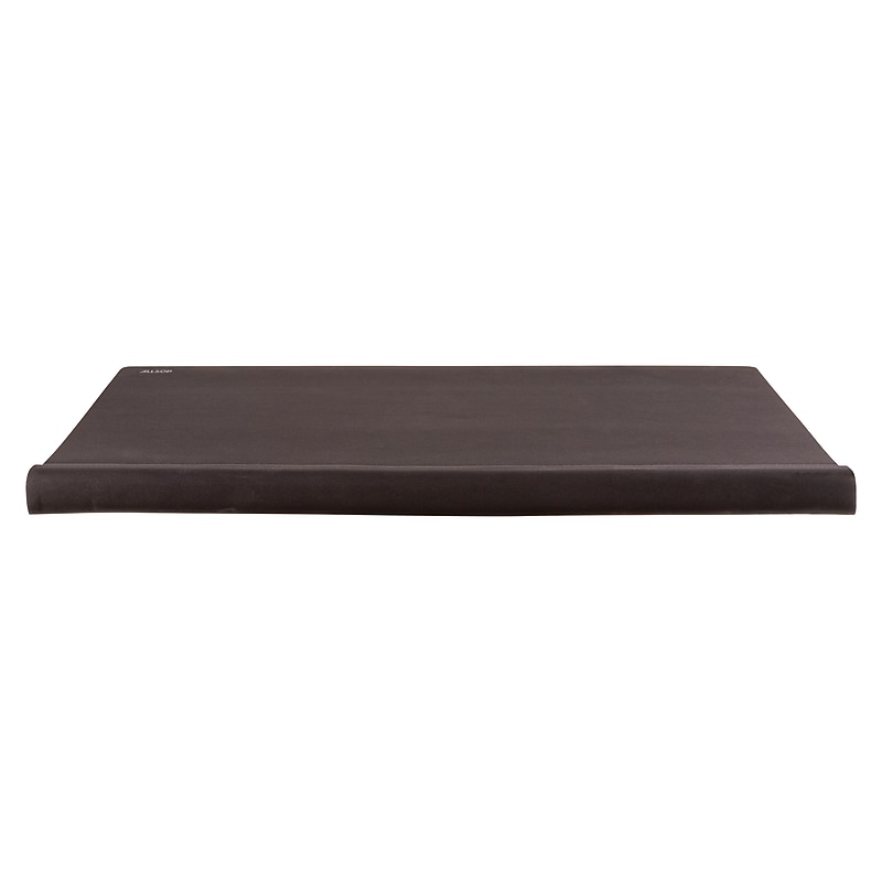 Allsop ErgoEdge Giant Non-Skid Deskpad with Wrist Rest, Black (32191) image 1