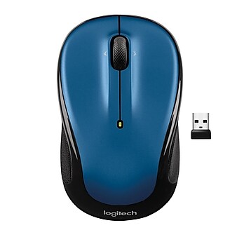 Logitech M325s Wireless Optical Mouse, Blue (910-006829)