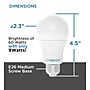 Viribright A19 9 Watts Warm White LED Household Bulb, 12/Pack (640338-12)~#|#~60EA1AB9-75C4-49E2-BB1B25D9E3A771CA_sc7