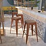 Flash Furniture Shania Industrial Metal Barstool without Back, Copper, 4-Pieces/Pack (4ETBT350330POCW)~#|#~60EE2497-FE23-4D51-94C652B055D60485_sc7