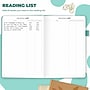 Clever Fox Reading Hardcover Guided Journal, 5.83" x 8.43", Mint Cream (8N-1U0M-T26S)~#|#~60F7F8CD-3330-474D-8C951BC2E047923E_sc7
