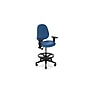 healtHcentric Lab FR Frixion Stool with Backrest and Footrest with Lumbar Support, Bright Blue~#|#~60F9F8DF-67C2-43AD-8CA4FDAF462918DE_sc7