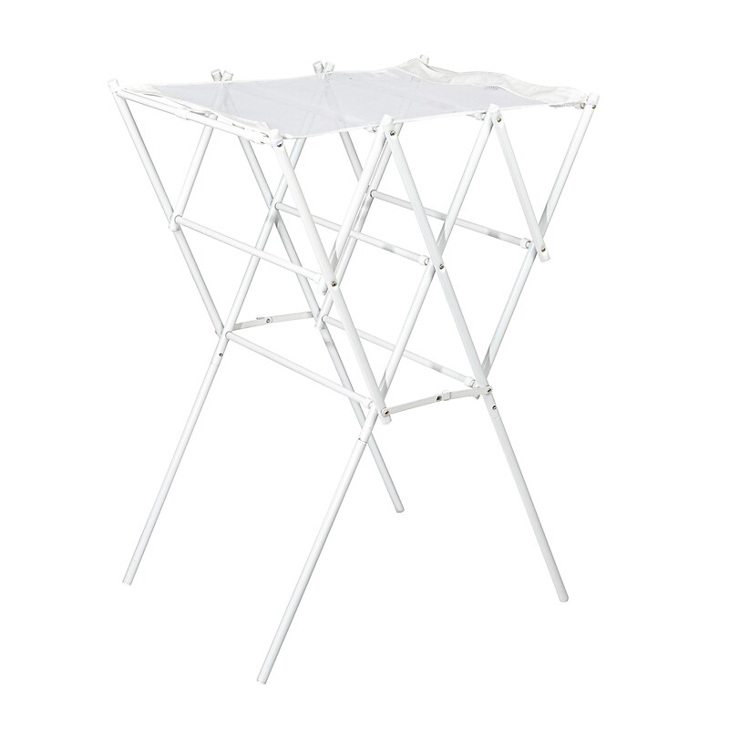 Household Essentials Collapsible Laundry Sorter, White (HE1118) image 1
