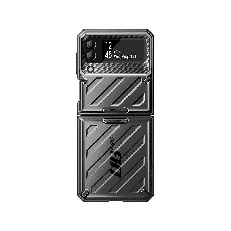 SUPCASE Unicorn Beetle PRO Black Rugged Case for Samsung Galaxy Z Flip4 (SUP-Galaxy2022-ZFlip4-5G-UBPro-Black) image 1