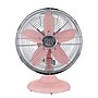Good Housekeeping, Oscillating Desk Fan, 3-Speed, Pink (92606)~#|#~6100FFCC-923A-4150-AB2B77F29650D051_sc7