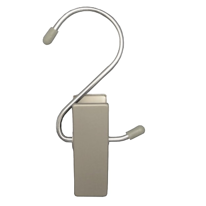 Nahanco 4 1/2" Euro Clip, Brushed Chrome, 100/Box (610EC) image 1