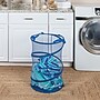 Household Essentials Collapsible Hamper, Mesh, Blue (HE1156)~#|#~6109A77B-F360-41FA-B38EAD98405711F4_sc7