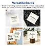 Avery Business Cards, 2.5" x 2.5", Matte Ivory, 90/Pack (95271)~#|#~610C71EF-6899-48B2-98D1AD26E65C517D_sc7