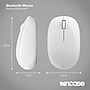 Incase Designed by Microsoft Bluetooth Wireless Ambidextrous Optical Mouse, Glacier (RJN-00061)~#|#~610CE0A4-4186-4AAB-B55BEF2D9856FCD5_sc7