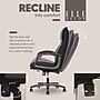 Elle Decor Rivendell AIR Lumbar Ergonomic Vegan Leather Swivel Executive Chair, Black (60124-BLK)~#|#~610DB8AF-DF2C-4FF2-B9D3730C02568788_sc7