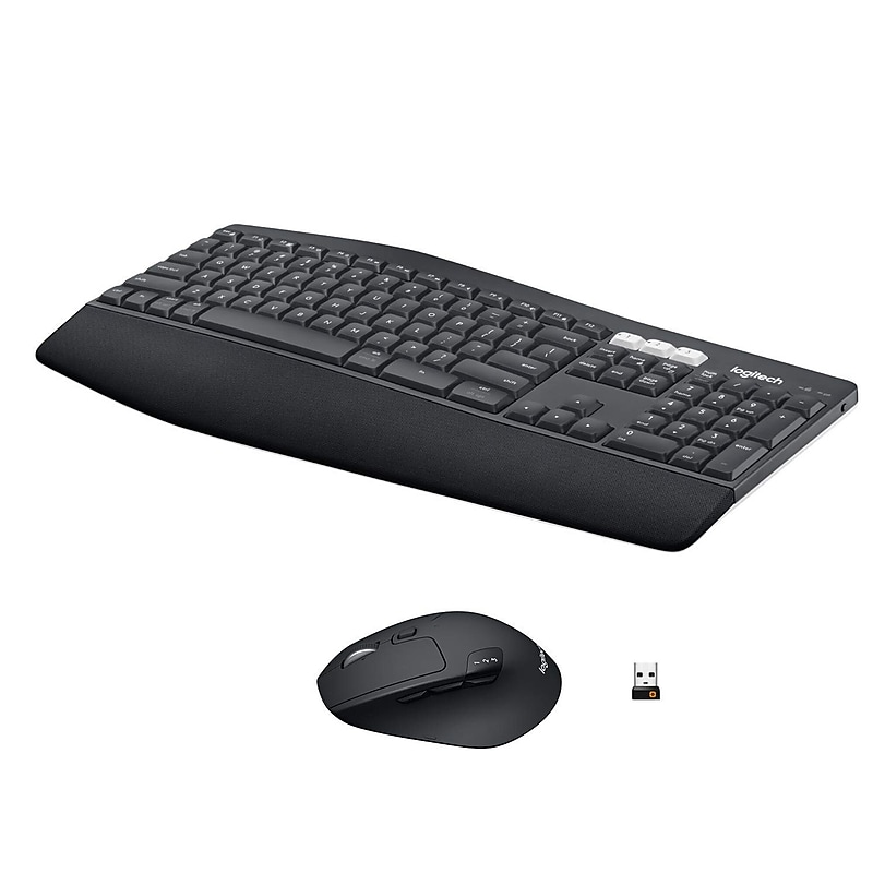 Logitech MK850 Performance Wireless Keyboard and Mouse Combo, Black (920-008219) image 1