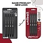 uni-ball 207 Plus+ Retractable Gel Pens, Medium Point, 0.7mm, Black Ink, 4/Pack (70460)~#|#~611AE389-B366-4B1D-91447849BC9FB816_sc7