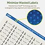 Avery Dissolvable Rectangle Multipurpose Labels, 0.5" x 1.75", Off-white, 300/Pack (94204)~#|#~6120B972-2EBD-4F1F-851B599C2B0F92CF_sc7