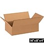 8" x 4" x 14" Shipping Boxes, Brown, 25/Bundle (1484)~#|#~sp102932597_sc7