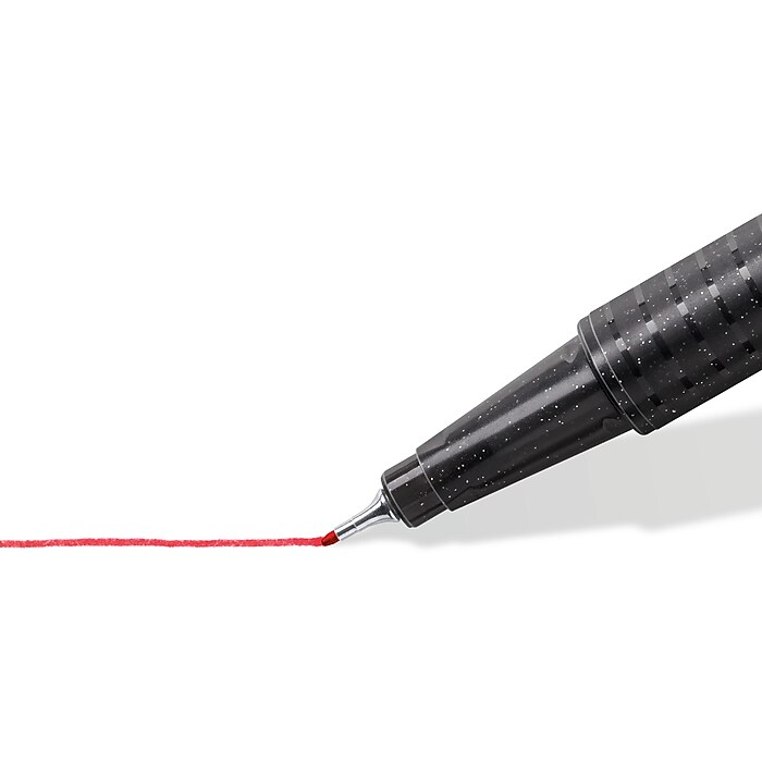 Staedtler Triplus Felt Pens, Super Fine Point, Assorted Ink, 20