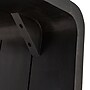 Storied Home Modern Waterfall Edge Mango Wood Coffee Table, Black (EC1721)~#|#~6128A920-1E68-4889-B35F49C176E9FE78_sc7