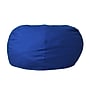 Flash Furniture Duncan Cotton Large Refillable Bean Bag Chair, Solid Royal Blue (DGBEANLGSLDRYBL)~#|#~612BA53C-D4E0-4FA8-9A76C233775D413B_sc7