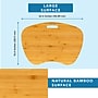 LapGear 22.4" x 15.4" x 2.8" Bamboo Lap Desk, Natural (91687)~#|#~61302C99-8C64-40BF-9C5AA45F09C25300_sc7