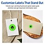 Avery Laser/Inkjet Multipurpose Circle Labels, 0.75" Dia., Neon Green, 6400/Box (94504)~#|#~61304174-6AD8-41B8-9598B48D7E4B2C87_sc7