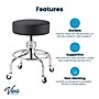 Viva Comfort Armless Vinyl Medical and Lab Stool, Black (ADI910-02-BLK-MK)~#|#~613496C9-DDE2-46E3-B64F09F16D4F3753_sc7