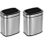 Alpine Industries Stainless Steel Trash Can with Lid and Liner, 5.2 Gallon, 2/Pack (ALP470-10L-2PK)~#|#~613549C4-F41F-4E5E-B40262419553FC42_sc7