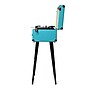 Victor Andover Dual-Bluetooth Belt-Drive 5-in-1 Suitcase-Style Record Player with Legs, Turquoise (VWRP-3200-TQ)~#|#~61364C1B-861C-463C-A34DB667BF688D56_sc7
