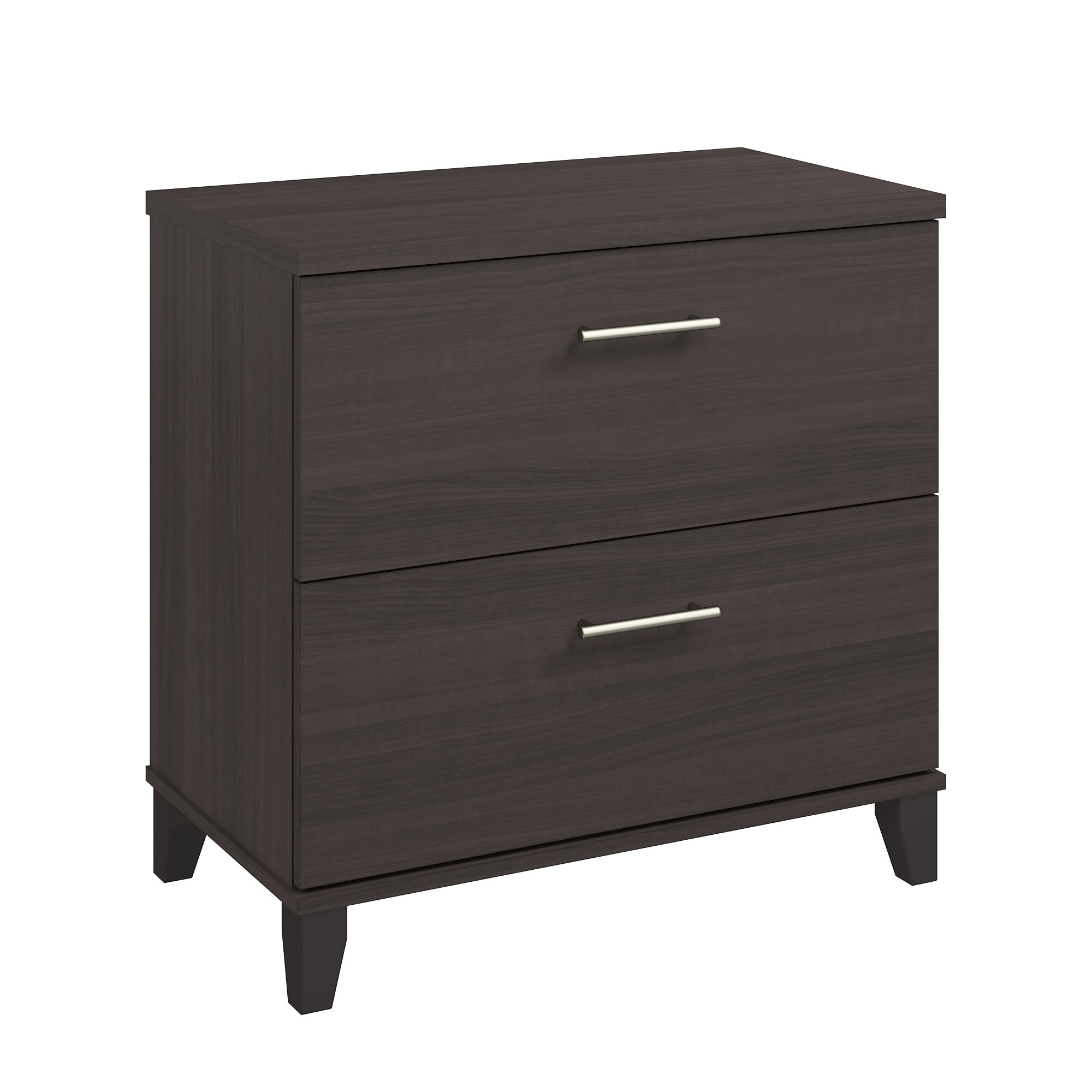 Bush Home Somerset 2 Drawer Lateral File Cabinet, Storm Gray (WC81580) Sansujyuku sansujyuku.com